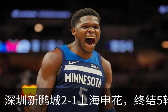 深圳新鹏城2-1上海申花，终结5轮不胜，韦斯利一剑封喉